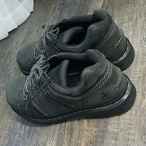 Dr. Martens 11 Mens Black Leather Shoe Lace up